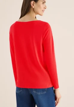 Basic shirt met lange mouwen