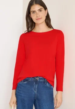 Basic shirt met lange mouwen
