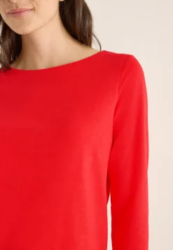 Basic shirt met lange mouwen