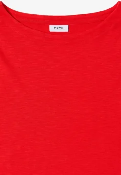 Basic shirt met lange mouwen