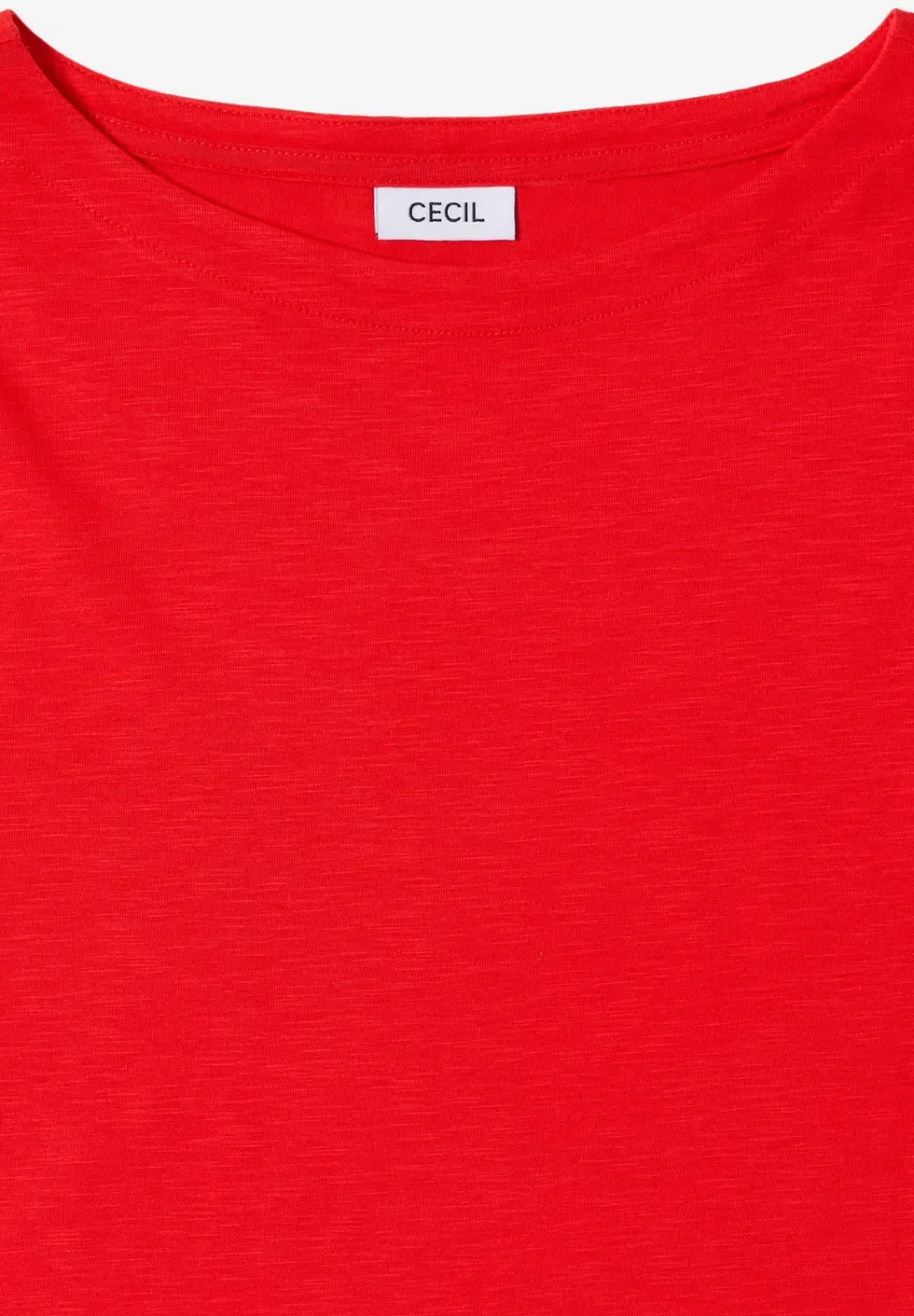 Basic shirt met lange mouwen
