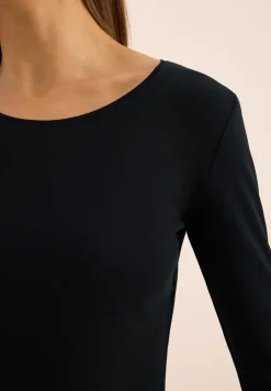 Basic shirt met lange mouwen