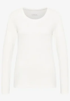 Basic shirt met lange mouwen