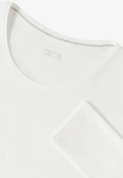 Basic shirt met lange mouwen