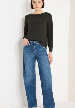 Basic shirt met lange mouwen