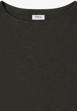 Basic shirt met lange mouwen