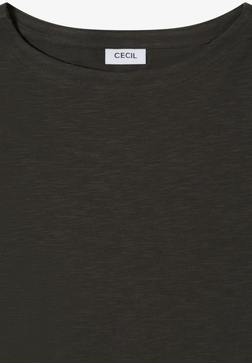 Basic shirt met lange mouwen