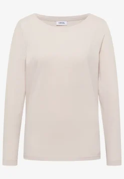 Basic shirt met lange mouwen