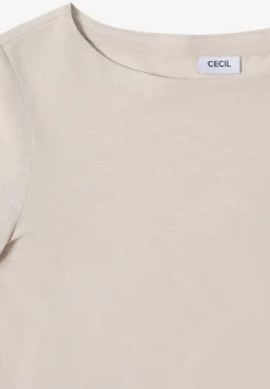 Basic shirt met lange mouwen
