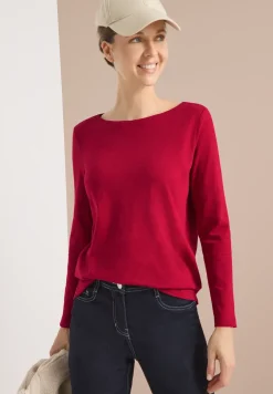 Basic shirt met lange mouwen