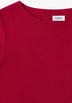 Basic shirt met lange mouwen