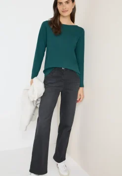 Basic shirt met lange mouwen