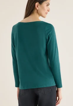 Basic shirt met lange mouwen