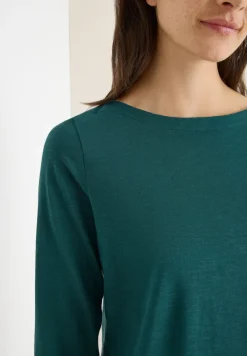 Basic shirt met lange mouwen
