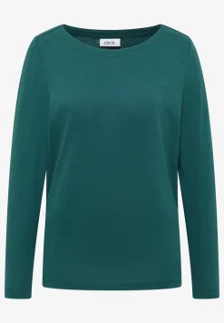 Basic shirt met lange mouwen