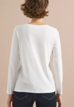 Basic shirt met lange mouwen