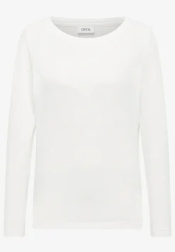 Basic shirt met lange mouwen