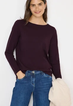 Basic shirt met lange mouwen