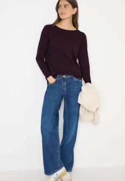 Basic shirt met lange mouwen