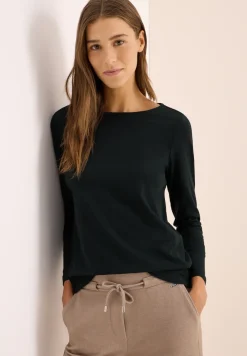 Basic shirt met lange mouwen