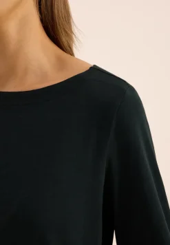 Basic shirt met lange mouwen