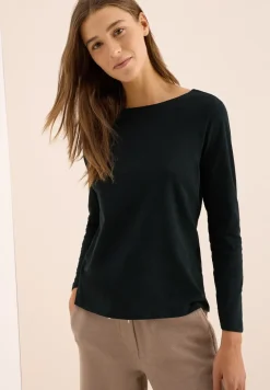 Basic shirt met lange mouwen
