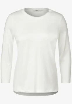 Basic shirt met 3/4-mouwen