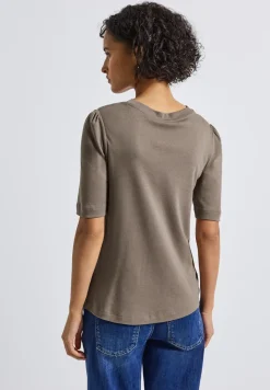 Basic Shirt met rimpels