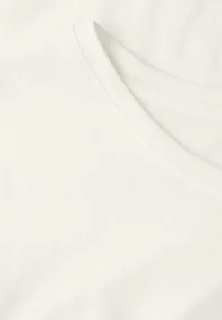 Basic shirt met ronde hals