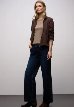 Basic shirt met ronde hals