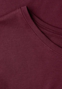 Basic shirt met ronde hals