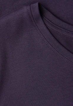 Basic shirt met ronde hals