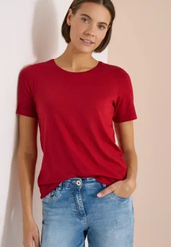 Basic Shirt met ronde hals