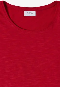 Basic Shirt met ronde hals