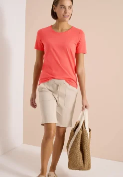 Basic Shirt met ronde hals