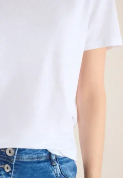Basic Shirt met ronde hals