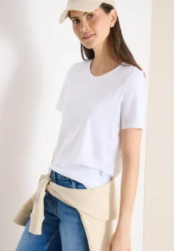 Basic Shirt met ronde hals