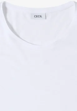 Basic Shirt met ronde hals