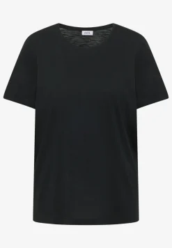 Basic Shirt met ronde hals