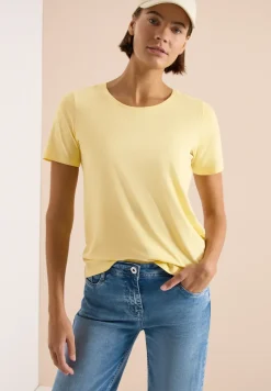 Basic Shirt met ronde hals