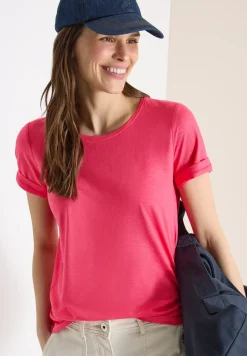 Basic Shirt met ronde hals