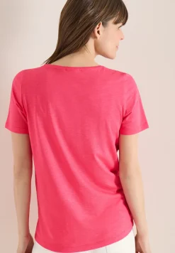 Basic Shirt met ronde hals