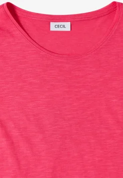 Basic Shirt met ronde hals