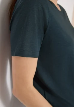 Basic Shirt met ronde hals