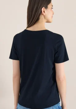 Basic Shirt met ronde hals