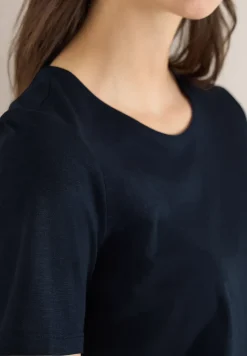 Basic Shirt met ronde hals