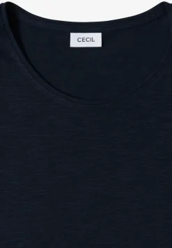 Basic Shirt met ronde hals