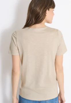 Basic Shirt met ronde hals