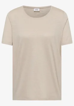 Basic Shirt met ronde hals