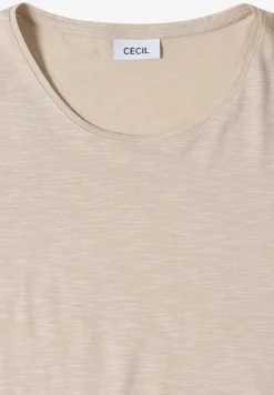 Basic Shirt met ronde hals